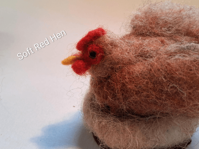 Needle Felt Chickens