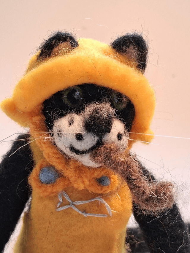 Needle Felt Captain Mackerel 