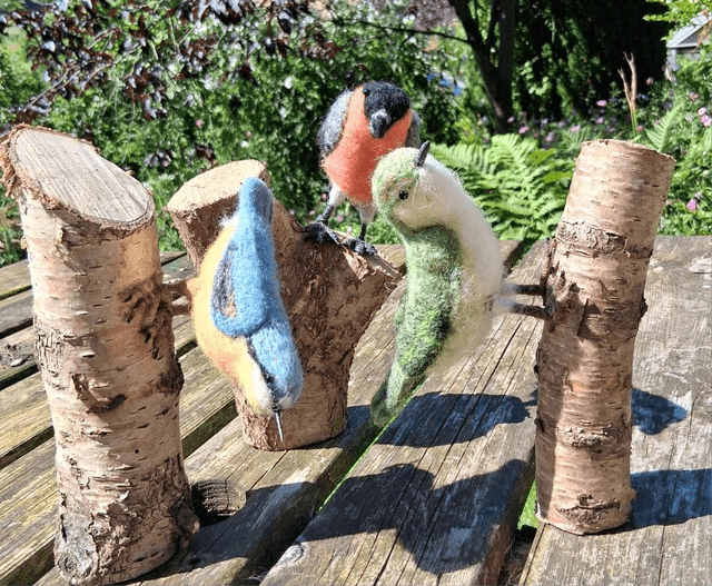 Needle Felt Bullfinch MADE TO ORDER