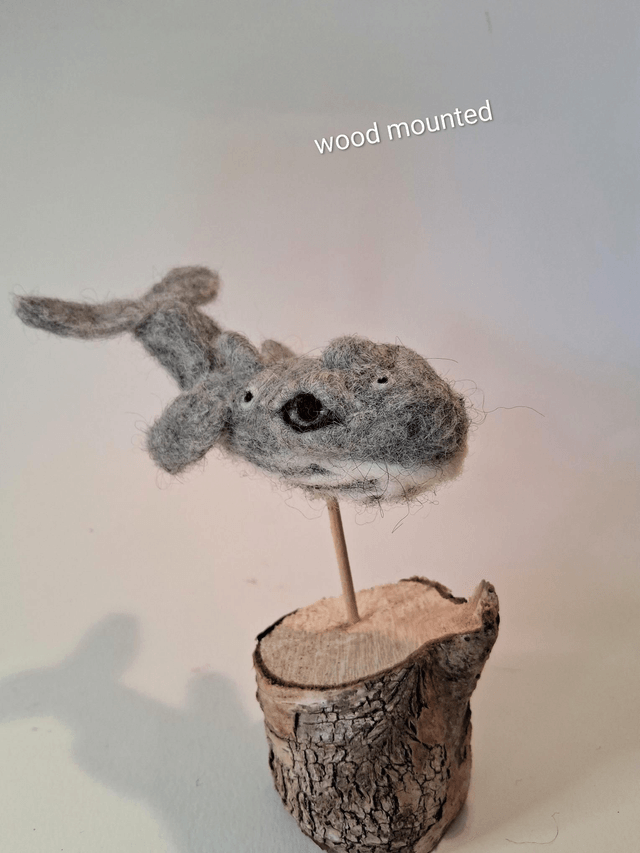 Needle Felt Whale (small)