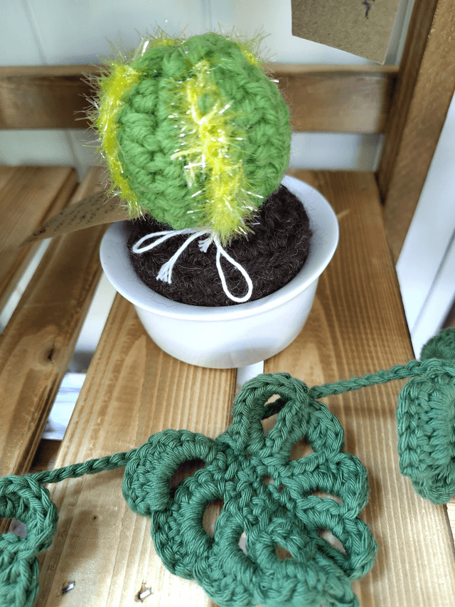 crochet crafts - botanical cotton Bunting / Garland Collection (Made to order - allow 1 week craft time)