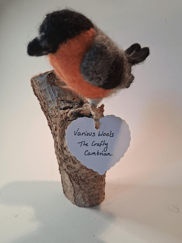 Needle Felt Bullfinch MADE TO ORDER