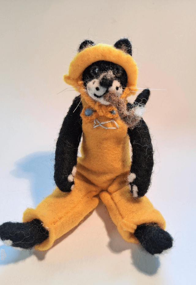 Needle Felt Captain Mackerel 
