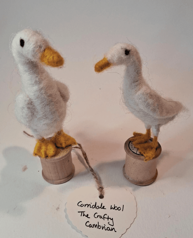 Needle Felt Indian Runner Ducks